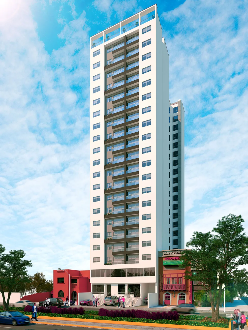 Edificio Arequipa Central, Lince
